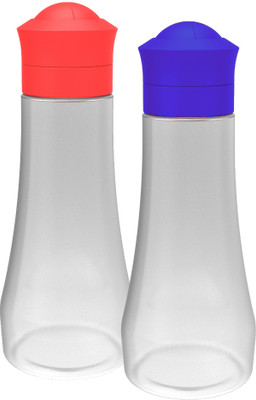 Primeway Jido - Automatic Open & Close Dispenser Squeezer Bottle 2 Piece Oil & Vinegar Set Plastic Primeway Jido - Automatic Open & Close Dispenser Squeezer Bottle 2 Piece Oil & Vinegar Set Plastic