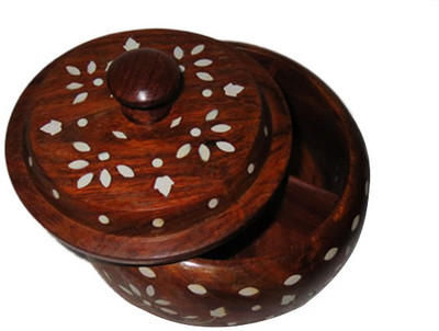 Pindia Dry Fruit Bowl 1 Piece Condiment Set Wooden Pindia Dry Fruit Bowl 1 Piece Condiment Set Wooden