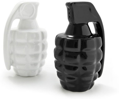 Its Our Studio 2 Piece Salt & Pepper Set Ceramic Its Our Studio 2 Piece Salt & Pepper Set Ceramic