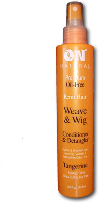Organic Natural Premium Oil-Free Weave & Wig Conditioner & Detangler Tangerine Organic Natural Premium Oil-Free Weave & Wig Conditioner & Detangler Tangerine