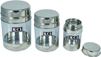 50% OFF on KCL Kcl Spices-3 - 1000 ml Plastic Food Container Pack of 3, Multicolor 50% OFF on KCL Kcl Spices-3 - 1000 ml Plastic Food Container Pack of 3, Multicolor