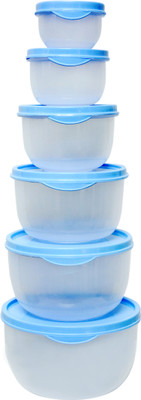 Ultimate Serve Fresh - 5650 ml Plastic Food Container Pack of 6, Blue