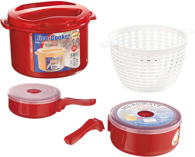 24% OFF on Prime Housewares - 2700 ml, 500 ml, 1000 ml Plastic Food Container Pack of 4, Red 24% OFF on Prime Housewares - 2700 ml, 500 ml, 1000 ml Plastic Food Container Pack of 4, Red