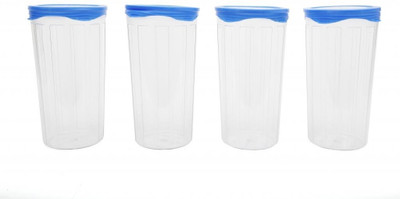 67% OFF on Cutting Edge Seal n Kiss 4pc set 1050ml storage containers - 1050 ml Polypropylene Food Container Pack of 4, Blue