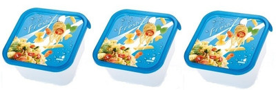 10% OFF on Juypal Hogar Iml Taperfresh - 0.9 L Plastic Food Container Pack of 3, Multicolor