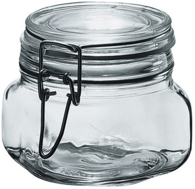 Borgonovo - 500 ml Glass Food Container Pack of 6, Clear Borgonovo - 500 ml Glass Food Container Pack of 6, Clear