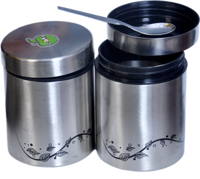 45% OFF on CSM - 1000 ml Stainless Steel Food Container Pack of 2, Silver 45% OFF on CSM - 1000 ml Stainless Steel Food Container Pack of 2, Silver