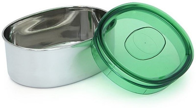 2% OFF on Ecofils Steel One Oval Canister Size 4 - 1500 ml Stainless Steel, Plastic Food Container Steel, Green 2% OFF on Ecofils Steel One Oval Canister Size 4 - 1500 ml Stainless Steel, Plastic Food Container Steel, Green