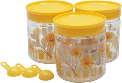 50% OFF on Retro Kitchenware - 1100 ml Plastic Food Container Pack of 3, Yellow 50% OFF on Retro Kitchenware - 1100 ml Plastic Food Container Pack of 3, Yellow