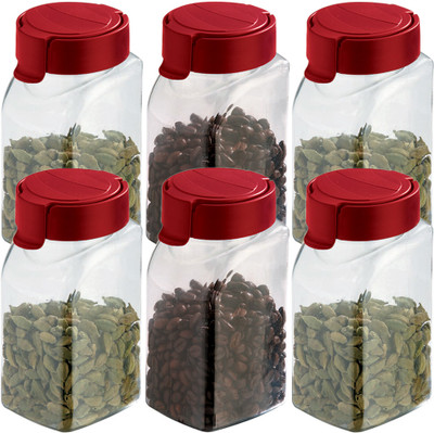 24% OFF on Prime Housewares - 500 ml Plastic Food Container Pack of 6, Red 24% OFF on Prime Housewares - 500 ml Plastic Food Container Pack of 6, Red