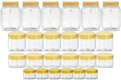 40% OFF on Sunpet 104080-24 - 30 ml, 50 ml, 100 ml, 500 ml Plastic Food Container Pack of 24, Clear