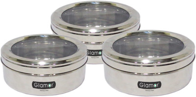 20% OFF on Glamor Puri Dabba set - 2.3 L, 1.5 L, 1.25 L Stainless Steel Food Container Pack of 3, Steel 20% OFF on Glamor Puri Dabba set - 2.3 L, 1.5 L, 1.25 L Stainless Steel Food Container Pack of 3, Steel