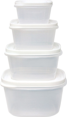 6% OFF on Ultimate The best - 4800 ml Plastic Food Container Pack of 4, White 6% OFF on Ultimate The best - 4800 ml Plastic Food Container Pack of 4, White