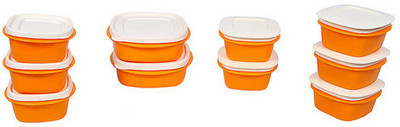 19% OFF on Cutting Edge Snap tight - 335 ml Polypropylene Food Container Pack of 10, Orange 19% OFF on Cutting Edge Snap tight - 335 ml Polypropylene Food Container Pack of 10, Orange