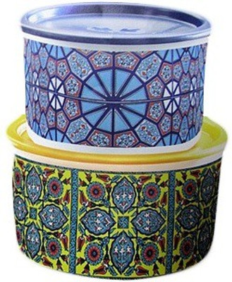 2% OFF on Tupperware - 1600 ml Plastic Food Container Pack of 2, Yellow, Blue 2% OFF on Tupperware - 1600 ml Plastic Food Container Pack of 2, Yellow, Blue