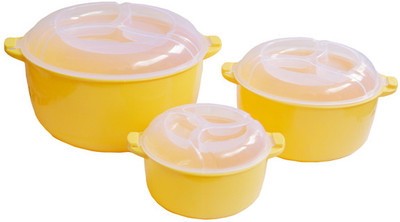 62% OFF on Drax - 2100 ml, 1000 ml, 500 ml Plastic Food Container Pack of 3, Yellow 62% OFF on Drax - 2100 ml, 1000 ml, 500 ml Plastic Food Container Pack of 3, Yellow