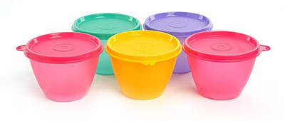 50% OFF on Paras Miracle Ware - 450 ml Plastic Food Container Pack of 5, Multicolor