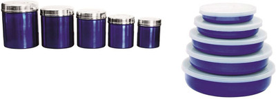 55% OFF on Heluvi canister-901bl - 5.9 L Stainless Steel Milk Powder Container Pack of 10, Blue 55% OFF on Heluvi canister-901bl - 5.9 L Stainless Steel Milk Powder Container Pack of 10, Blue