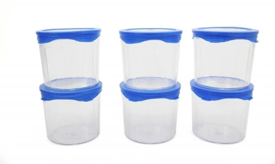 68% OFF on Cutting Edge Seal n kiss 6 pc set 1050ml food storage containers - 6300 ml Polypropylene Food Container Pack of 6, Blue