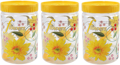 9% OFF on SKI Homeware - 900 ml Plastic Food Container Pack of 3, Yellow 9% OFF on SKI Homeware - 900 ml Plastic Food Container Pack of 3, Yellow