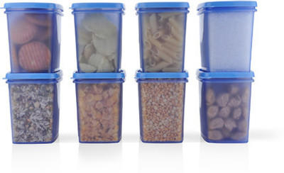 20% OFF on All Time - 850 ml Plastic Food Container Pack of 8, Blue 20% OFF on All Time - 850 ml Plastic Food Container Pack of 8, Blue