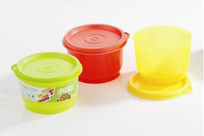 2% OFF on MasterCook Keeper - 200 ml Plastic Food Container Pack of 3, Multicolor 2% OFF on MasterCook Keeper - 200 ml Plastic Food Container Pack of 3, Multicolor