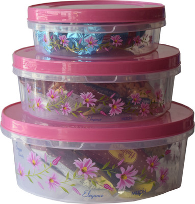 26% OFF on Milton Keepex Papad Storage - 1300 ml, 1800 ml, 2500 ml Plastic Food Container Pack of 3, Clear, Pink 26% OFF on Milton Keepex Papad Storage - 1300 ml, 1800 ml, 2500 ml Plastic Food Container Pack of 3, Clear, Pink