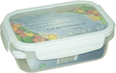 11% OFF on MOM Italy Rectangle Food - Air Bubble Lid - 700 ml Plastic Food Container Clear 11% OFF on MOM Italy Rectangle Food - Air Bubble Lid - 700 ml Plastic Food Container Clear