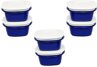 35% OFF on Cutting Edge Veggie Fresh - 500 ml Plastic Food Container Pack of 6, Blue 35% OFF on Cutting Edge Veggie Fresh - 500 ml Plastic Food Container Pack of 6, Blue
