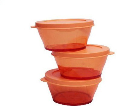 7% OFF on Tupperware - 870 ml Polypropylene Food Container Pack of 3, Orange 7% OFF on Tupperware - 870 ml Polypropylene Food Container Pack of 3, Orange