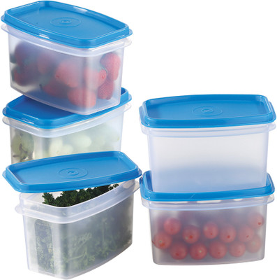 25% OFF on Prime Housewares Food Savers Canisters - 750 ml Plastic Food Container Pack of 5, Blue 25% OFF on Prime Housewares Food Savers Canisters - 750 ml Plastic Food Container Pack of 5, Blue