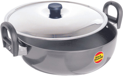 Black Diamond Hard Anodized Kadhai Mega - 315 mm, 6.5 Ltr Cookware Set Black Diamond Hard Anodized Kadhai Mega - 315 mm, 6.5 Ltr Cookware Set
