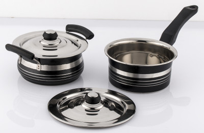 48% OFF on Mahavir Induction & Lpg Compatible Cookware Set 48% OFF on Mahavir Induction & Lpg Compatible Cookware Set