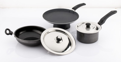 62% OFF on Mahavir Big Non Stick Induction Cookware Set 62% OFF on Mahavir Big Non Stick Induction Cookware Set