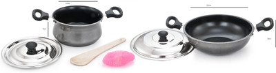 47% OFF on Mahavir Induction Base Non Stick Cookware Set 47% OFF on Mahavir Induction Base Non Stick Cookware Set