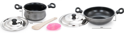 69% OFF on Mahavir Big Non Stick Induction Cookware Set 69% OFF on Mahavir Big Non Stick Induction Cookware Set