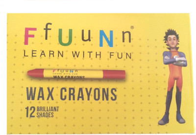 2% OFF on Navneet Funn Round Shaped Wax Washable Crayons 2% OFF on Navneet Funn Round Shaped Wax Washable Crayons