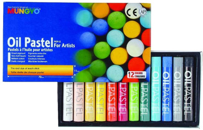 Mungyo Round Shaped Oil Pastel Crayon: Crayon Buy Mungyo Round Shaped Oil Pastel Crayon: Crayon