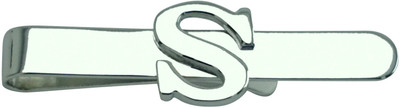 58% OFF on Jinno Alphabet S Plain Silver Tie Pin Silver