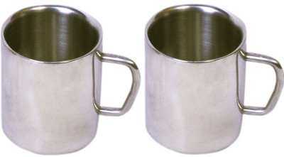 25% OFF on Dynamic Store Set of 2 Double Wall Small Sober Cups DS_145
