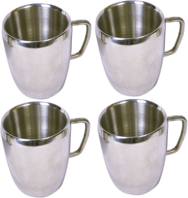 26% OFF on Dynamic Store Set of 4 Double Wall Apple Mugs DS_158