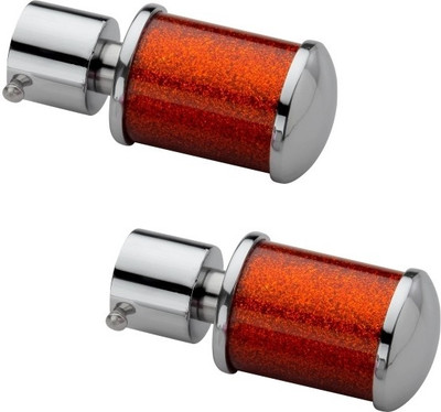 56% OFF on Starz Decor Brown, Silver Rod Rail Bracket