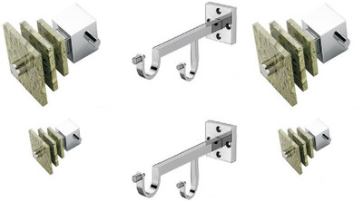 Door Match Green Curtain Poles