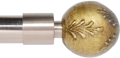 40% OFF on Windows Classic Silver Curtain Poles