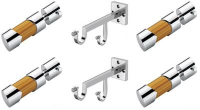 Door Match Yellow Curtain Poles