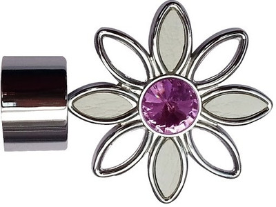 27% OFF on Windows Classic Silver Curtain Poles