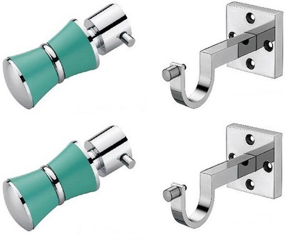 Buy Door Match Green Curtain Poles On Flipkart Paisawapas Com
