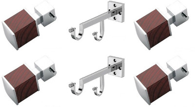 Door Match Red Curtain Poles