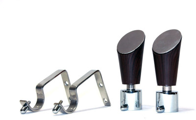 44% OFF on Curtain Craftz Silver Curtain Finial