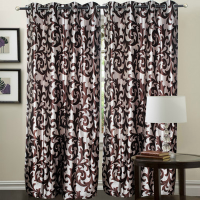71% OFF on Hargunz Polyester Brown Self Design Eyelet Curtain 71% OFF on Hargunz Polyester Brown Self Design Eyelet Curtain
